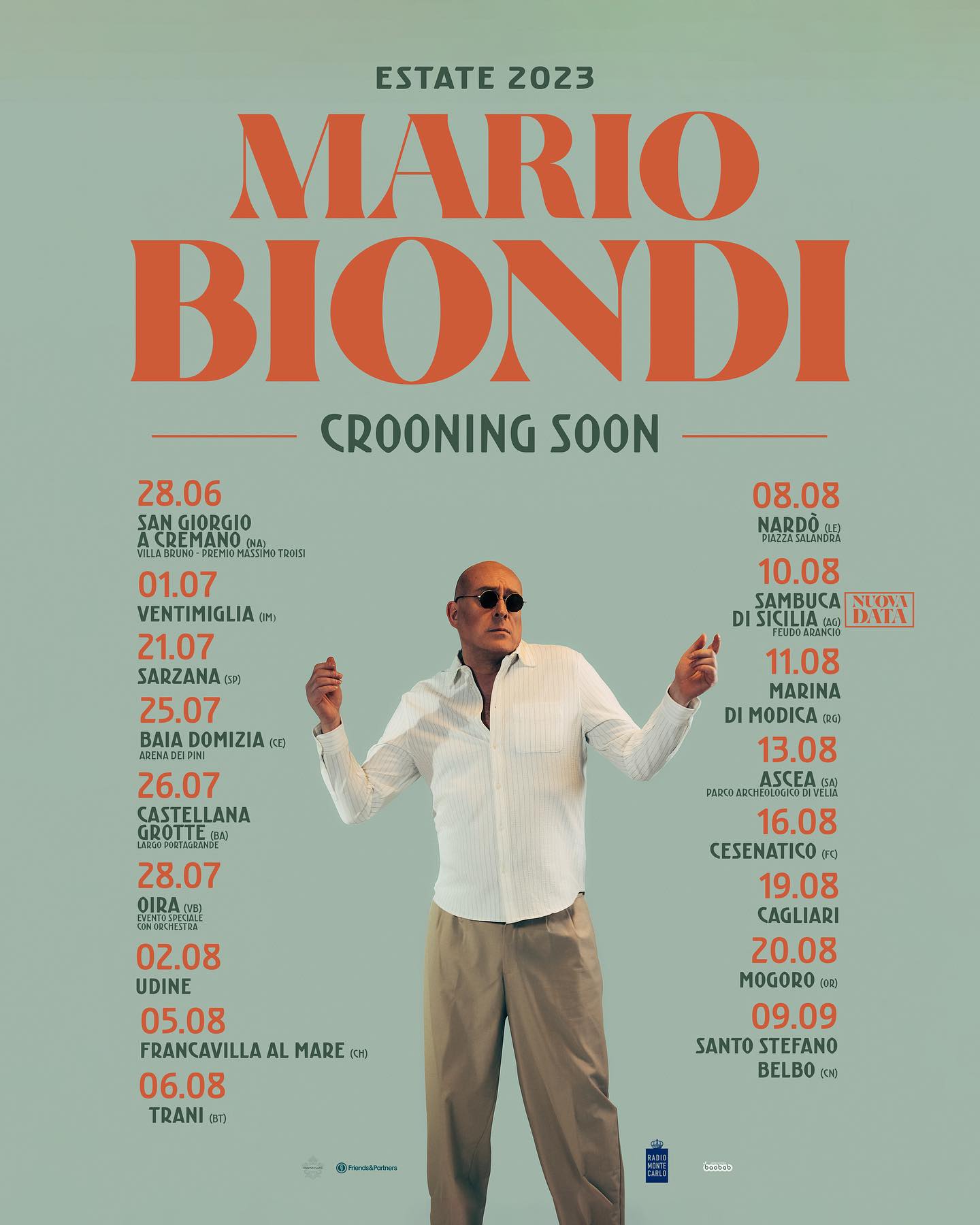 Mario Biondi Tournee 2023